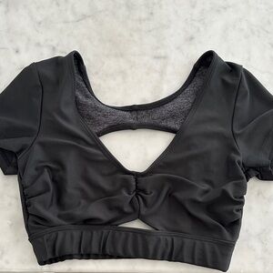 Five The Label Black Crop Bra Top Size PA